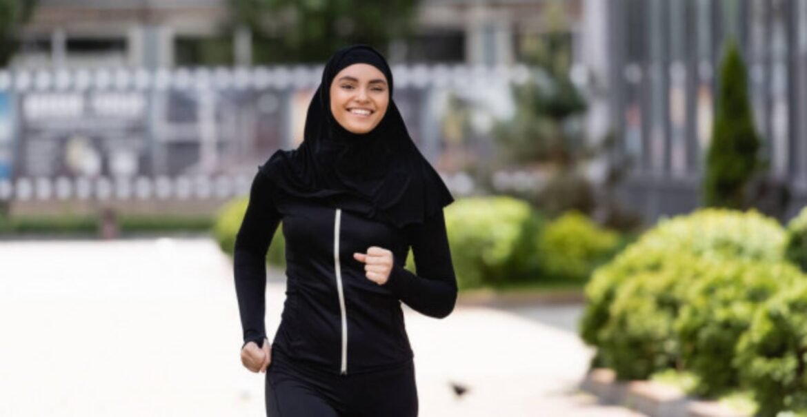outfit olahraga hijab