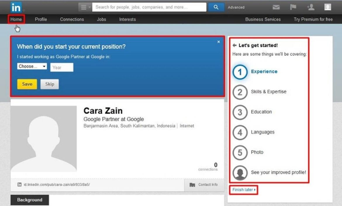 aplikasi linkedin