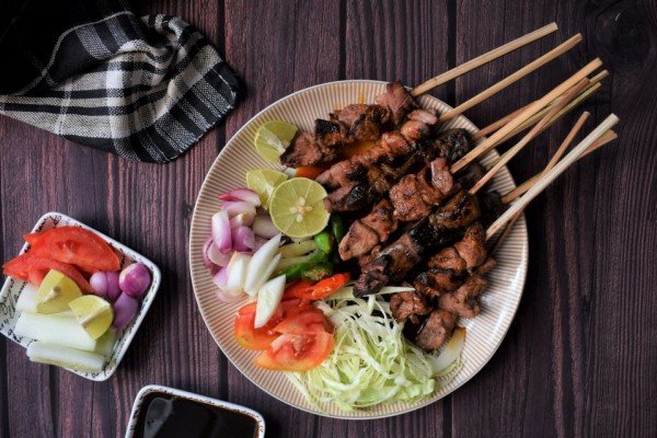 makanan khas indonesia - sate