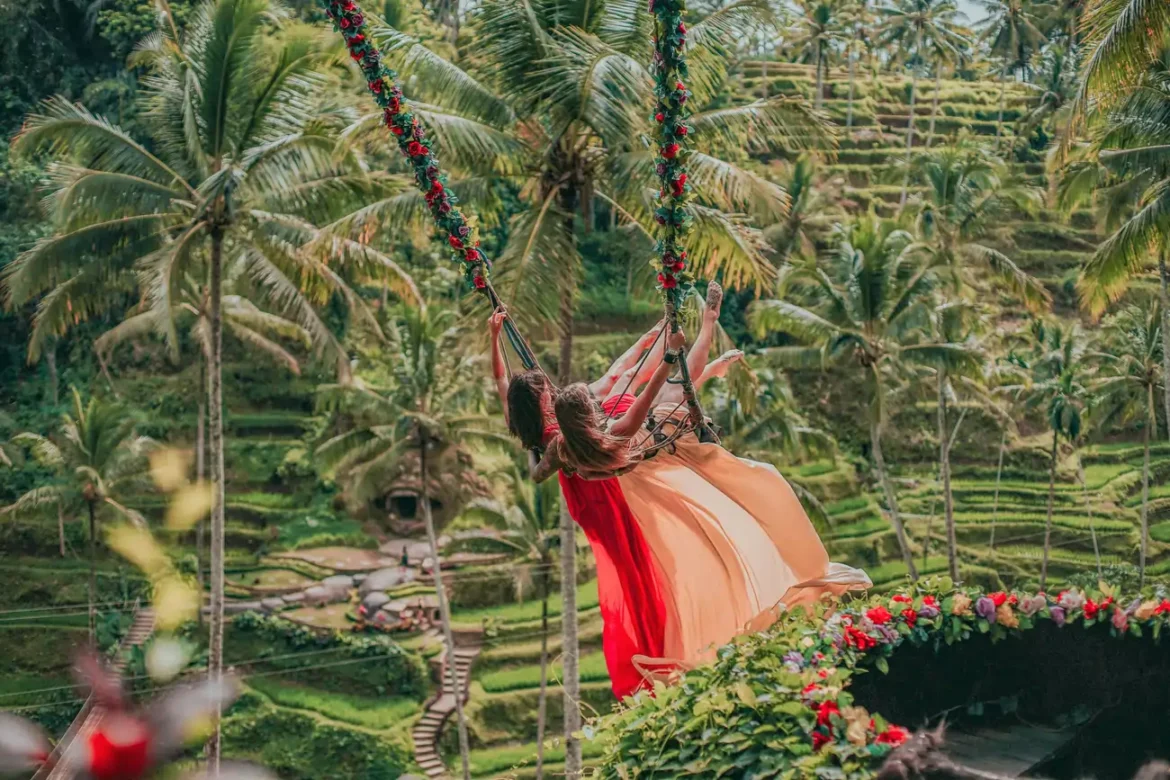 Tegalalang Swing di Tegalalang Rice Terrace Bali